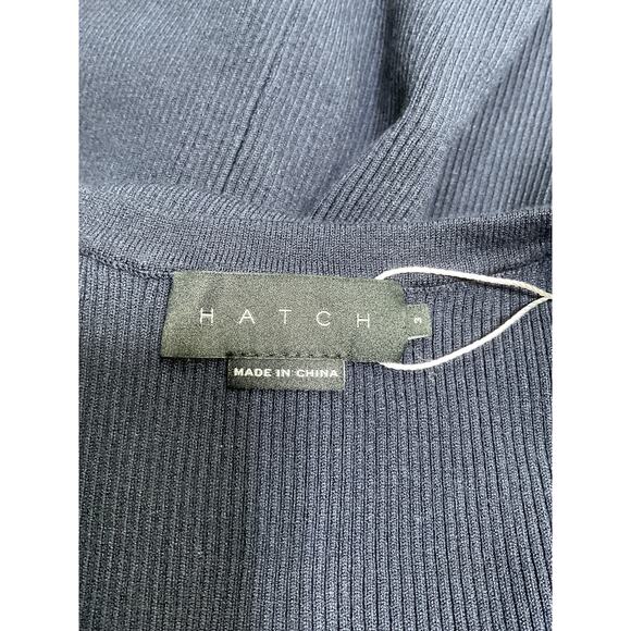 Hatch 'The Kristen' Blue Viscose Ribbed Knit Tank Dress Size 3 - Picture 4 of 5